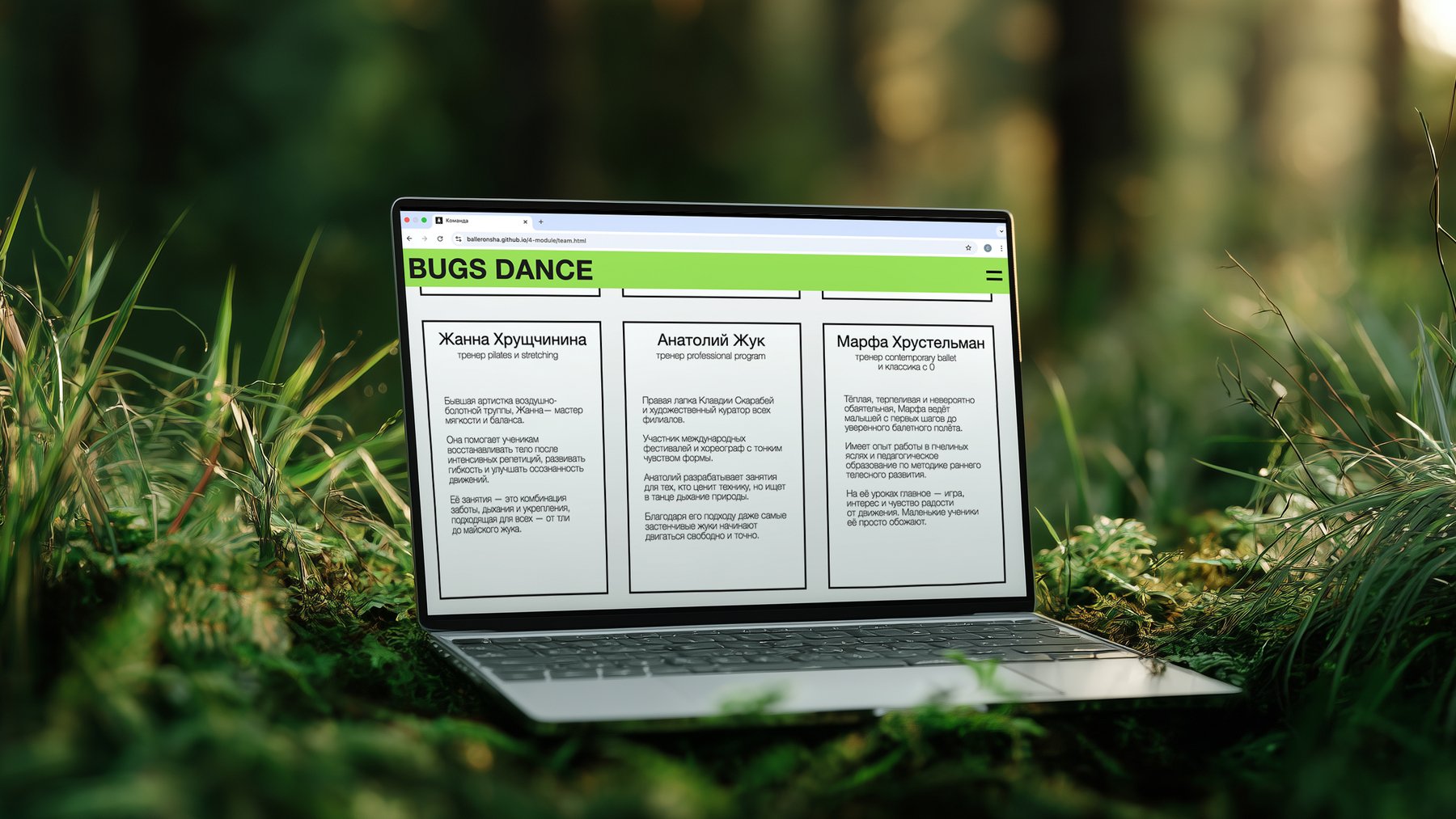 website screen 10